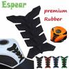 Motorcycle Oil Tank Stickers Car-styling 3D Carbon Fiber Motorcycle Tank Pad Tankpad Protector Sticker Fish Bone Style
