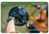 Smart Multi-functional Tripod Fan with Colorful Lights for Outdoor Camping
