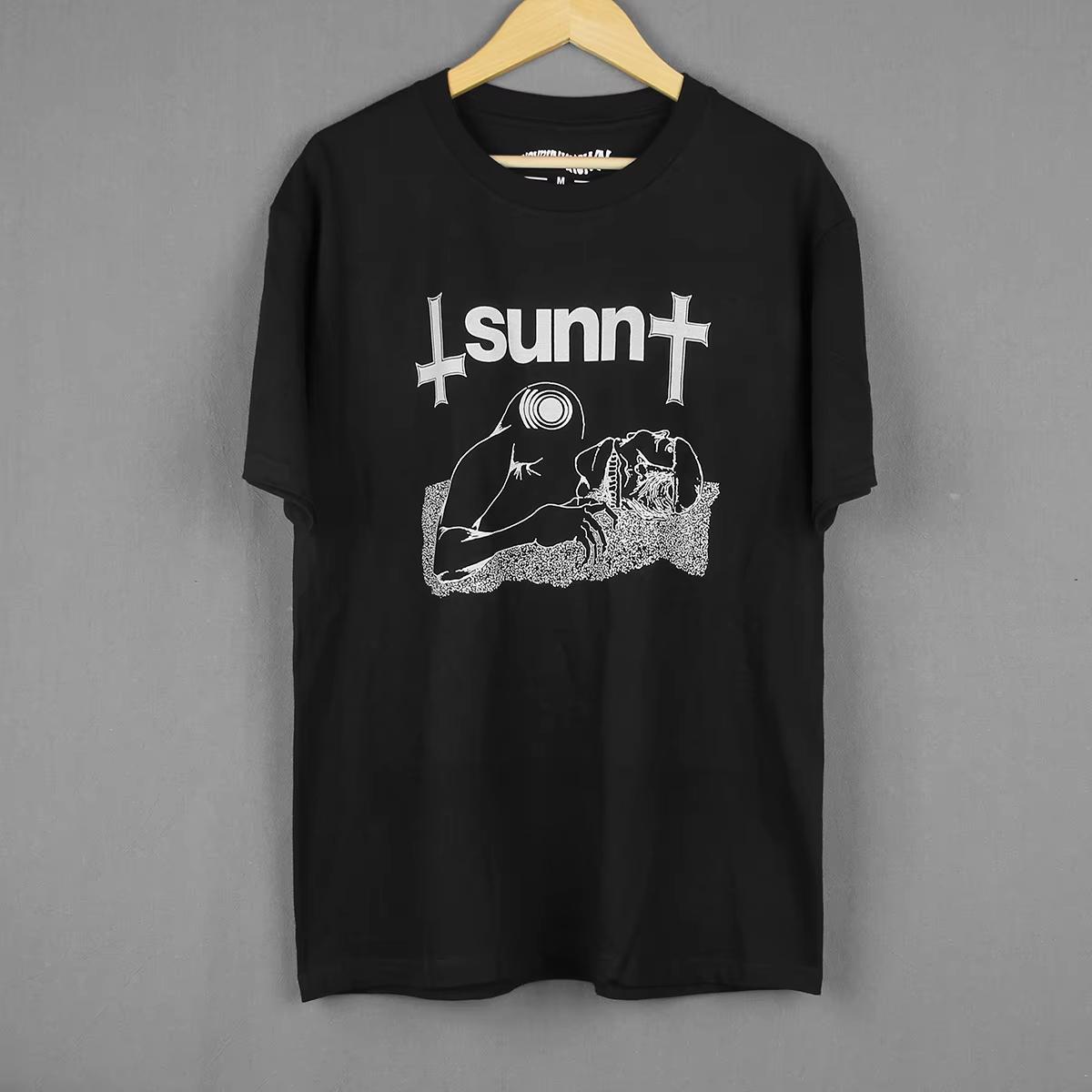 

Sunn O TShirt Void Drone Metal Rock Jesu Sleep Earth Unisexs Clothing Print Short Sleeve Cotton Tee Shirt 4XL
