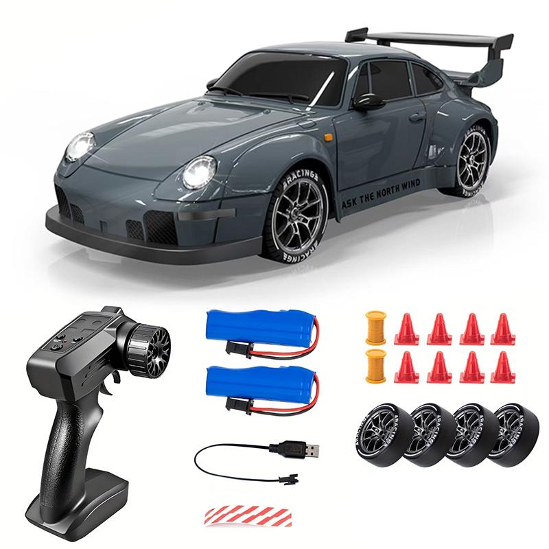 Non-Toxic Rc Mini Car Racing Drift Model 1/24 2.4G Rc Vehicle Linkage Light Set Max Speed 20Km/H Indoor Toys For Children Kids Birthday Gifts