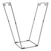 Outdoor Trash Bag Holder Stand Heavy Duty Metal Large Capacity Portable Leaf Bag Stand for Camping P