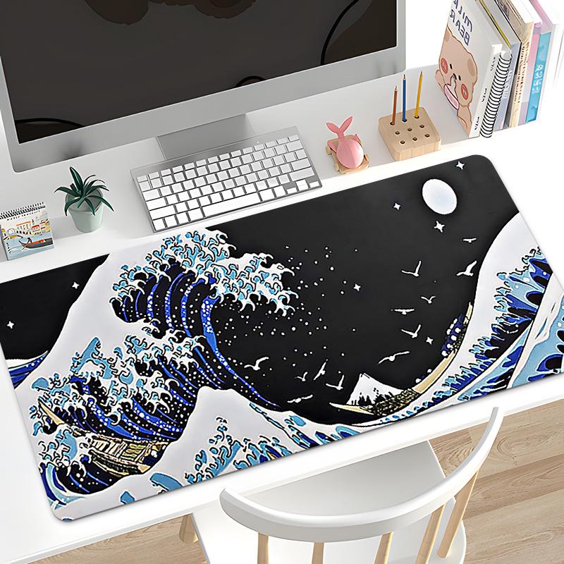 Mousepad Home Computer Table Large Pc Mouse Pad Art Keyboard Mause Rug Desk Mat Office Accessories