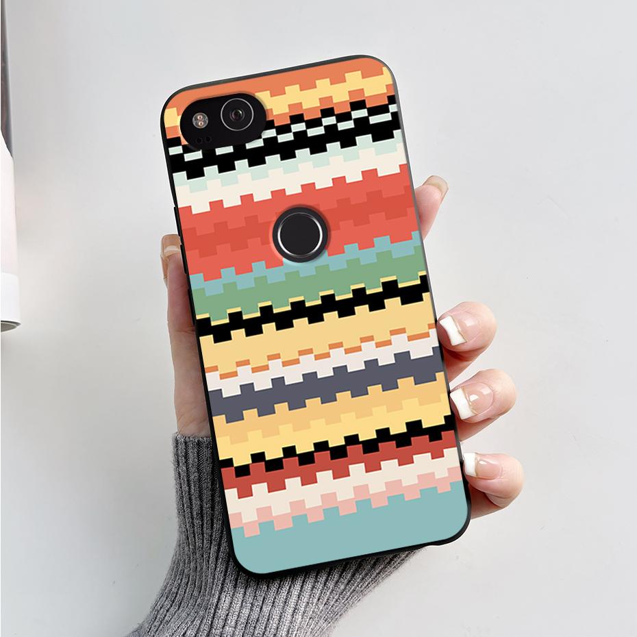 Matte Case For Google Pixel2 Pixel 2 XL Shockproof Cartoon Phone Cover for Google Pixel 2 XL 2XL Soft Silicone TPU Cases Bumper