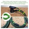 Coiled Hose Clips For 27mm Hoses, For Extractor And Sander -10 Pcs