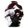 Tokyo Ghoul Hoodie Herren Damen 3D-Druck Pullover Cosplay Kostüm In Premium Baumwollmischung