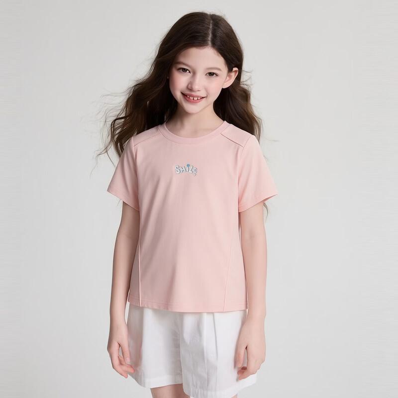 Deesha Girls' Cooling Sun Protection Short Sleeve T-Shirt