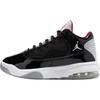Max Aura 2 Slip Resistant Abrasion Resistant Mid Top Children's Basketball Shoes Black Unisex CN8094-006