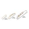 6pcs Adjustable Buckle Artificial Pearl Waist Pin Clips For Trousers Pants Skirts Dress Waistline Adjusting Shirts Sweater TMZ