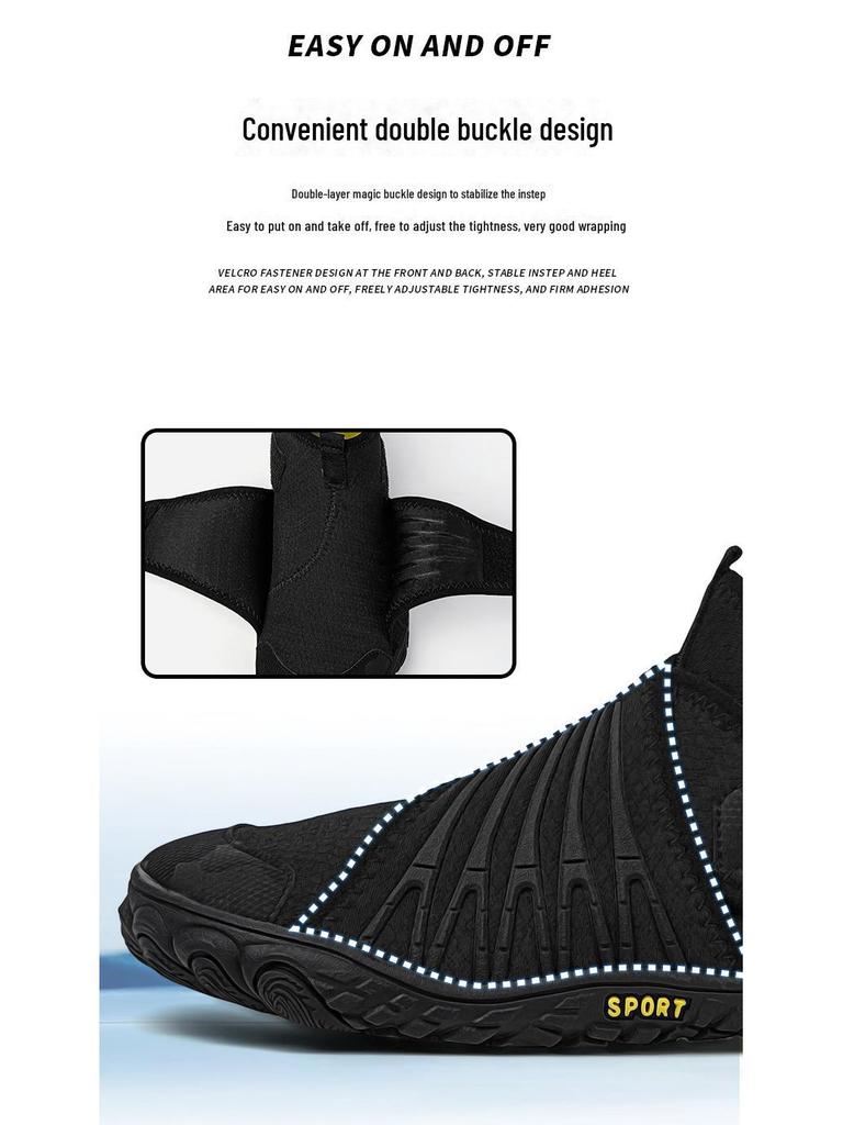 Non-Slip Barefoot Shoes for Squat, Deadlift, Beach, Yoga, and Swimming – Unisex Fitness and Creek Shoes