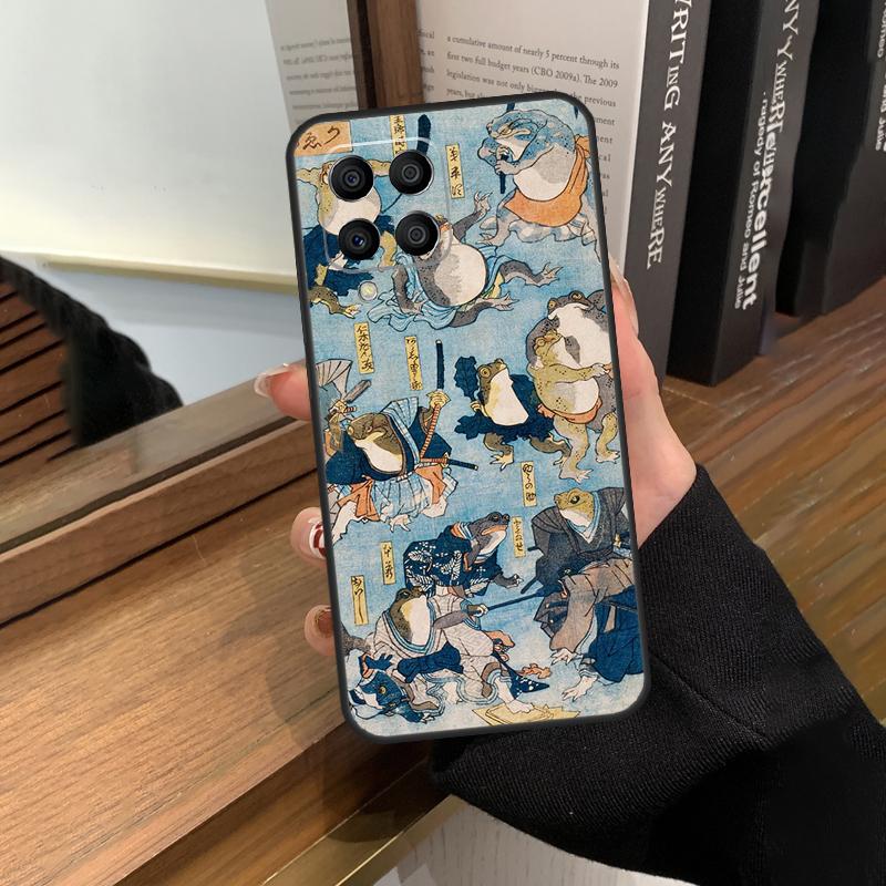 Vintage Retro Frog Mushrooms Case For Samsung Galaxy M13 M53 M51 M31 M11 M14 M34 M54 M12 M32 M52 M16 M36 M56 M15 M35 M55