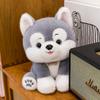 New simulation seat Husky plush toy cute pet dog home decoration children's birthday gift doll exchange