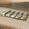 Electric Brass Solder Iron Tip for Leather Edge Burning Craft Press Sealing Machine Pyrography Tool