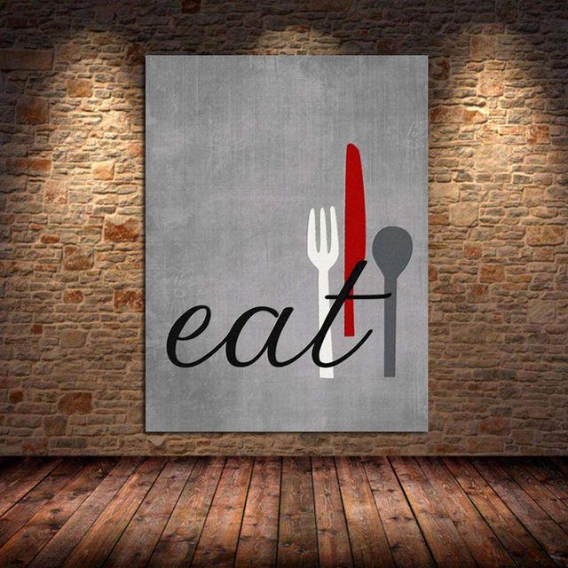 

Nordic Tableware Постер Печать Современный Минималистский Настенный Рисунок для Столовой Домашний Декор Кухня Настенная Живопись Холст Картина 21x30cm No Framed