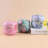 Portable Small Mini Snacks Candy Packaging Box Tea Cans Containers Tin Plate Canister Storage Box