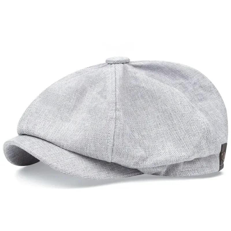Winter Men Casual Newsboy Hat Gentleman cap Retro BeretHats Wild Casual Hats Unisex Wild Octagonal Capfor Men Street Caps Gorras