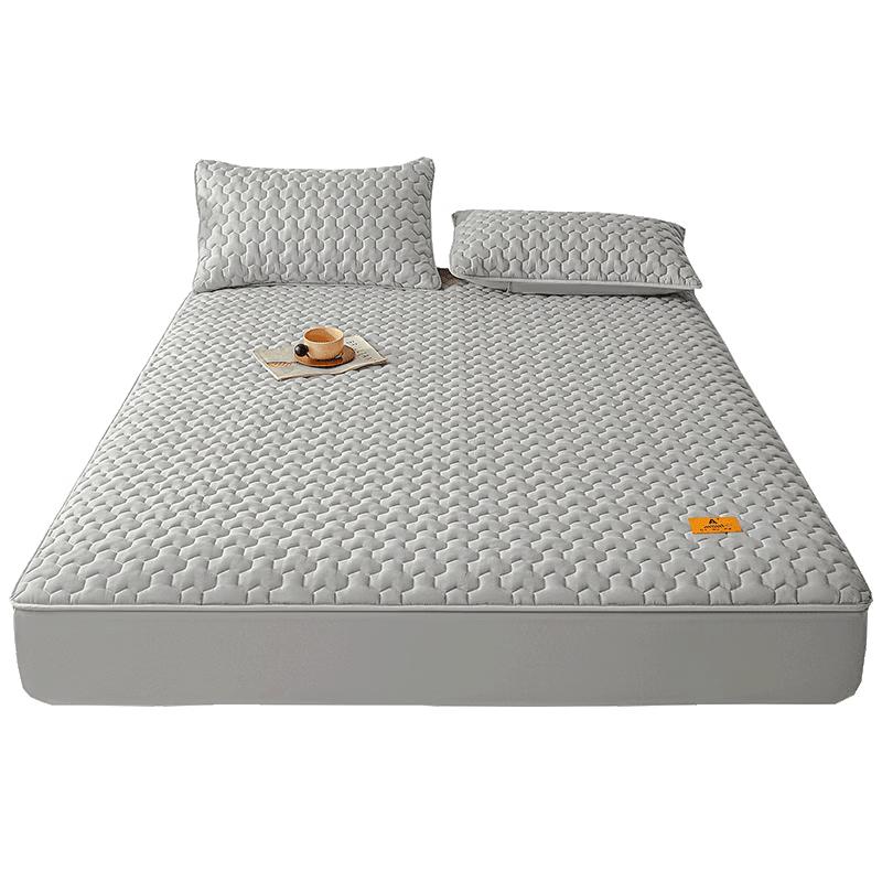 Waterproof Quilted Mattress Protector Fitted Sheet 180x200cm