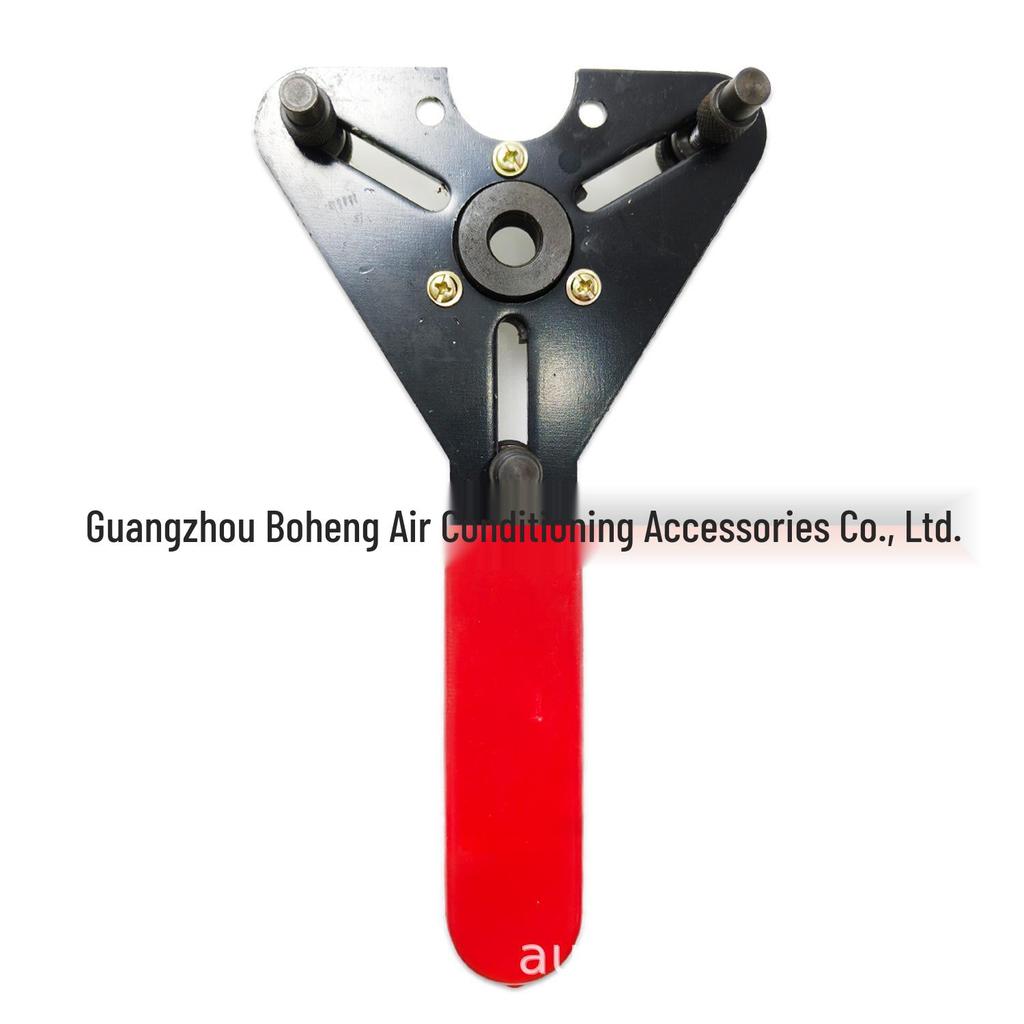 Dual-Use Wrench for Car AC Compressor Clutch Installation and Removal