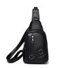 Chest Bag Women's Soft Leather Shoulder Bag Vintage Crossbody Bag