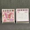 2026 Mini Desk Calendars Cute Butterfly Horse Design Paper Monthly Planner Daily Office & Personal Planning Cute Desk Decor