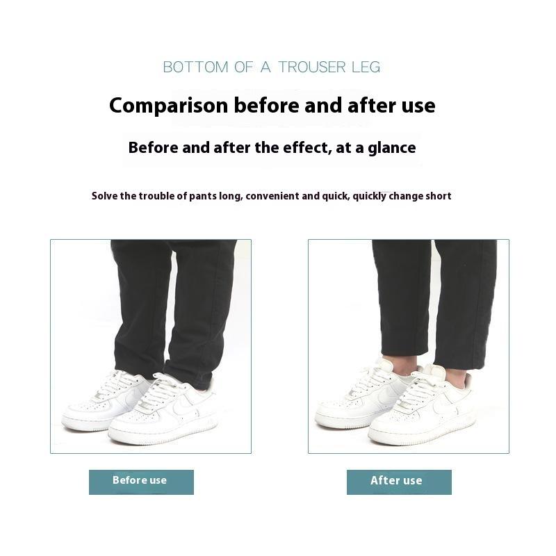 4Pcs 2m Self Adhesive Pants Edge Shorten Stickers Patches for Jeans Trousers Hemming Tape