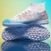 Fashion Unisex Soccer Shoes Outdoor/Indoor Boys Girls Football Boot Professional Futsal Football Training Sneakers