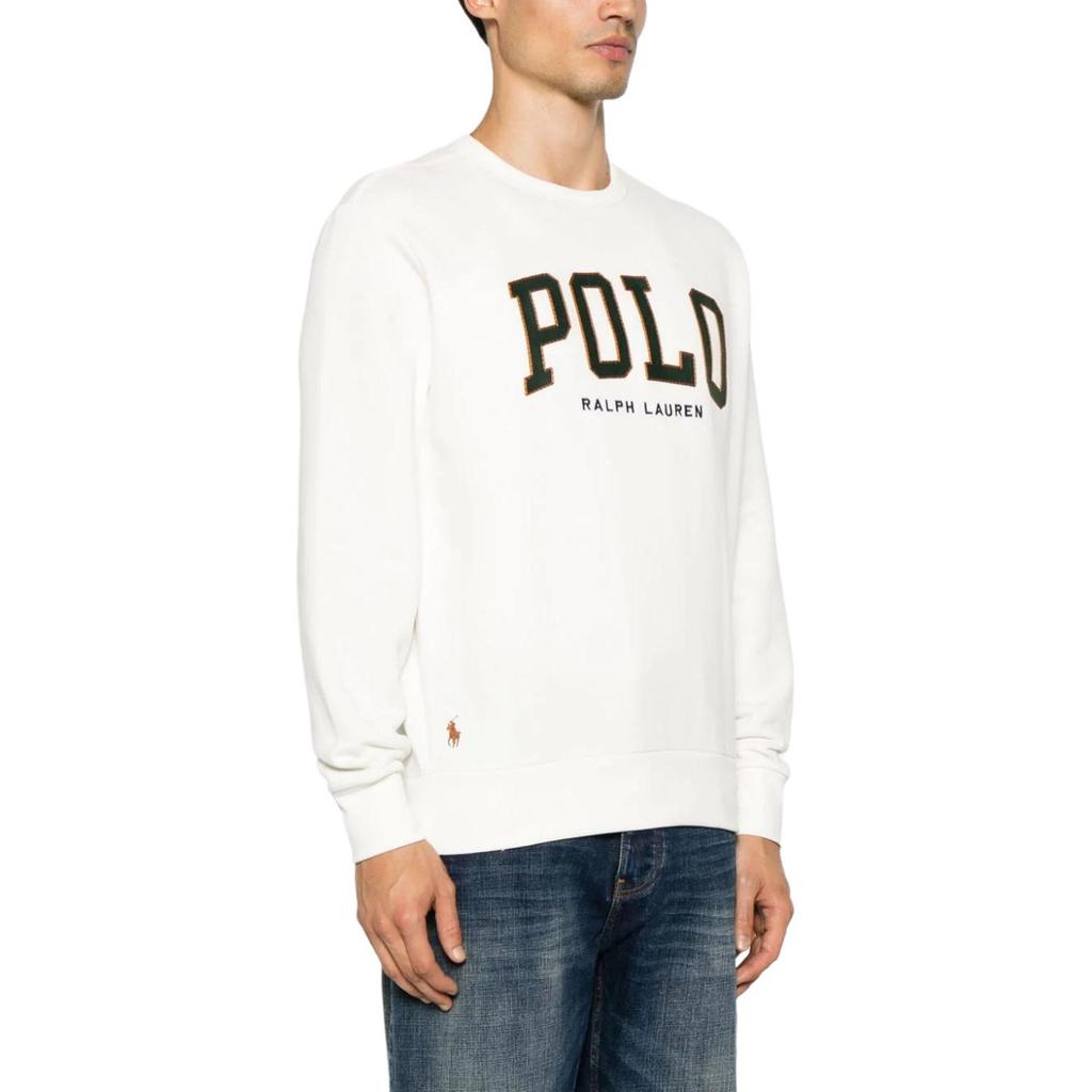 Polo Ralph Lauren Logo-embroidered Crew-neck Sweatshirt 710917887-002