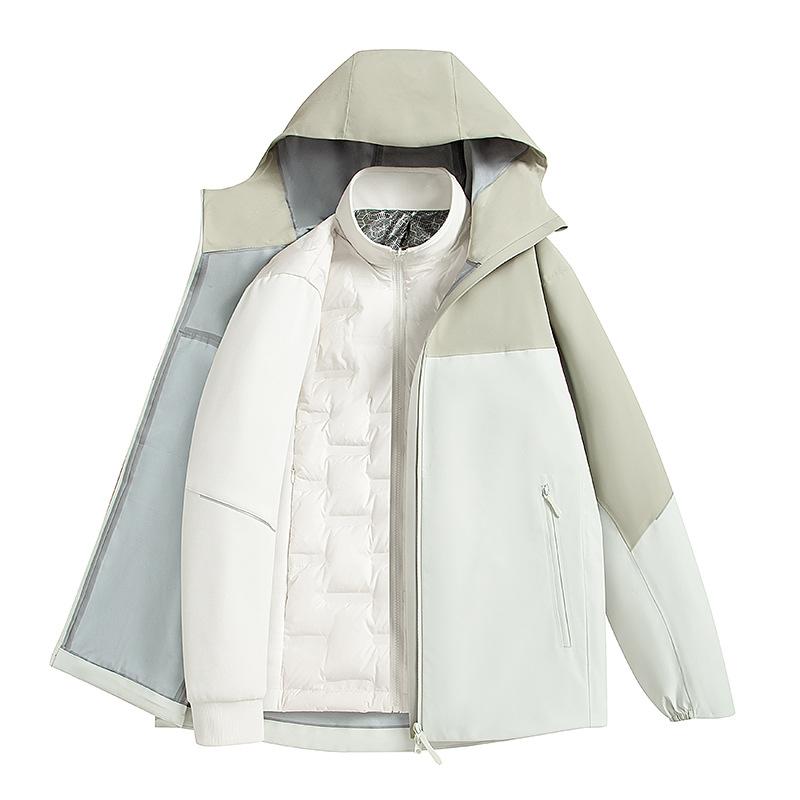 New Down Liner Jacket In Autumn and Winter Two-piece Outdoor Mountaineering Suit