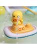 1PCS Duckling Showerhead Electric Water Play Boat Novel and Funny Fancy Water Spray Bathroom Bathing Bath Soothing Children's To