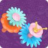 Construction blocks - Spring flowers (148 pcs.)