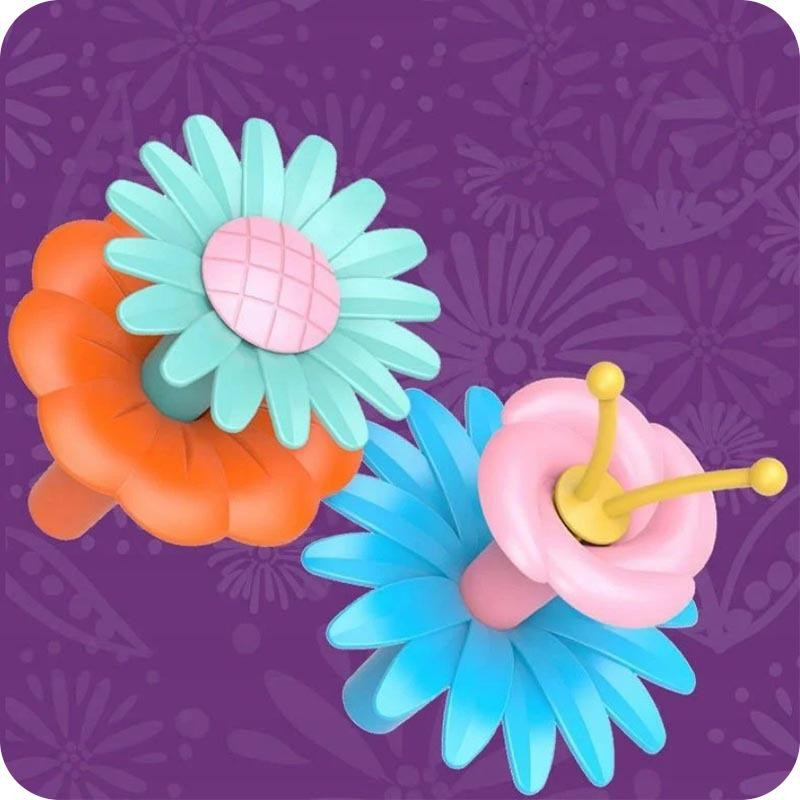 Construction blocks - Spring flowers (148 pcs.)