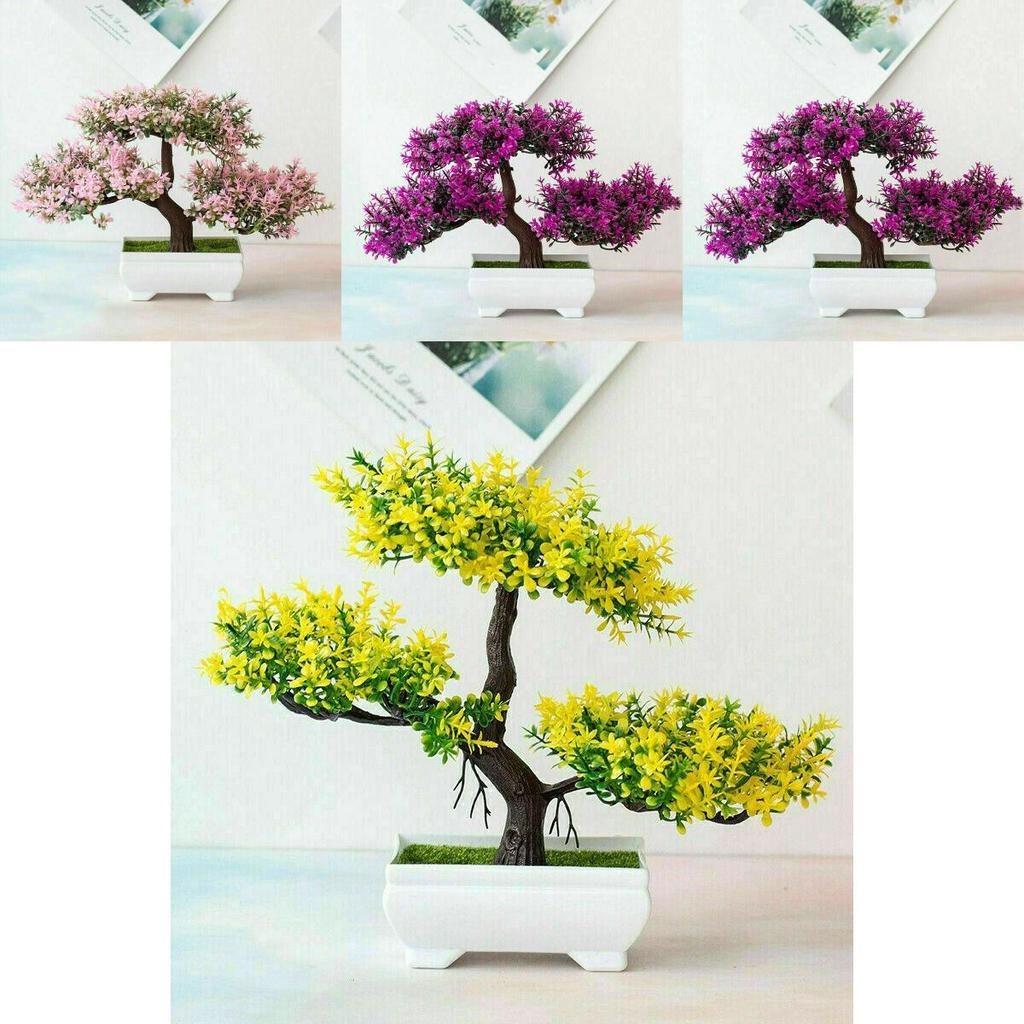 Stunning Bonsai Simulation Artificial Pine Tree Pot Plant For Home And Office Decor