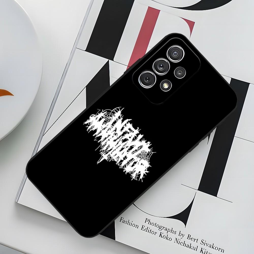 Infant Annihilator Cheeky Deathcore Phone Case for Sumsung Galaxy S24 S23 S22 S21 S20 A24 A34 N20 M54 A54 A53 Fe Plus Ultra Blac