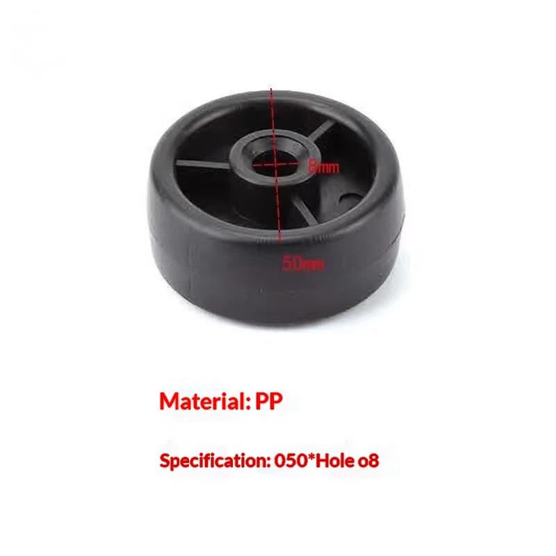 Treadmill Caster Wheel Smooth Moving PP Roller High Load Capacity For Home Gym Fitness Equipment Repair Replacement Part