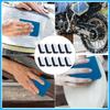 BLOOPIC Car Wash Set of for Wash Coating Sponges, 10, Coatings, EVA, Absorbent, Quick-Drying, Three-Layer Construction, Car/Motorcycle Sponges,
