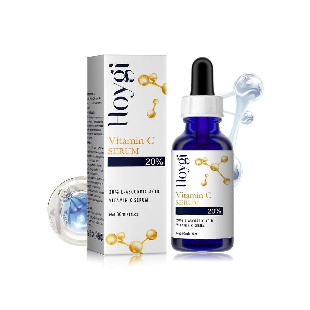 Limited time!!Hoygi Vitamin C Serum - Firming And Anti-Wrinkle Essence, Reduces Fine Lines, Brightens Skin, Hydrating And Moisturizing Serum