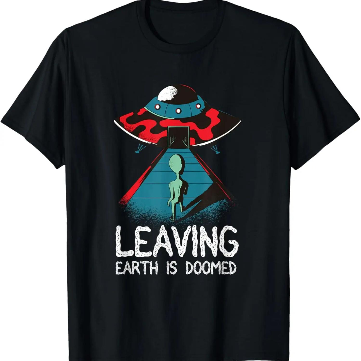 

Leaving. Earth is doomed XXXXXL чорний