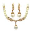 Jewelry Set Lightweight Unique Shape Alloy Unique Necklace Earrings Set for Party