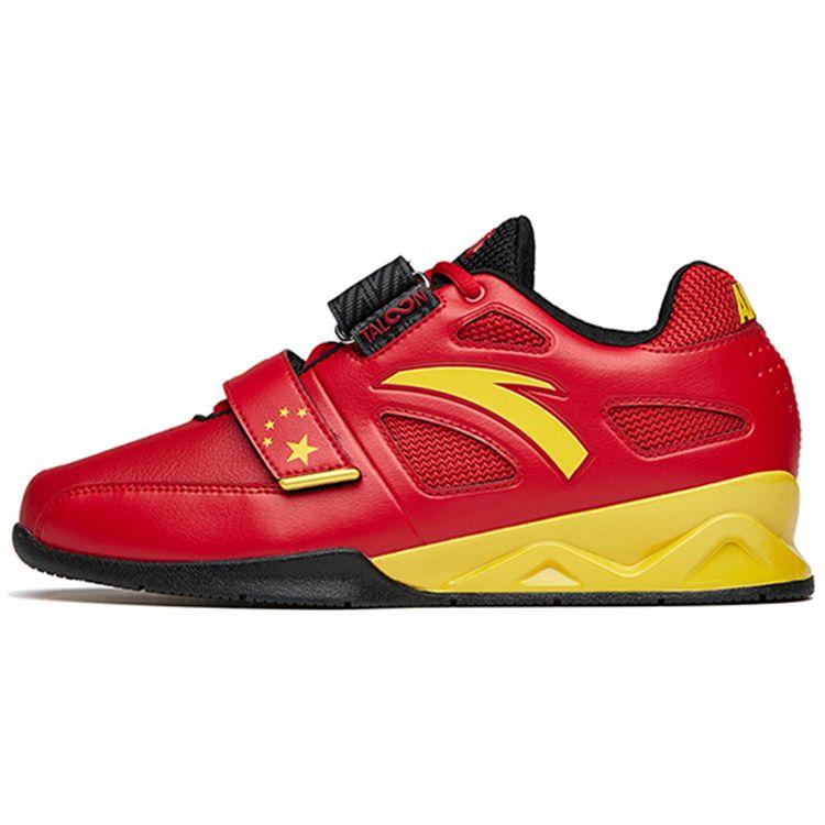 Anta China Power Wear-Resistant Non-Slip Weightlifting Shoes Men Shoes China-Red 51111501-1