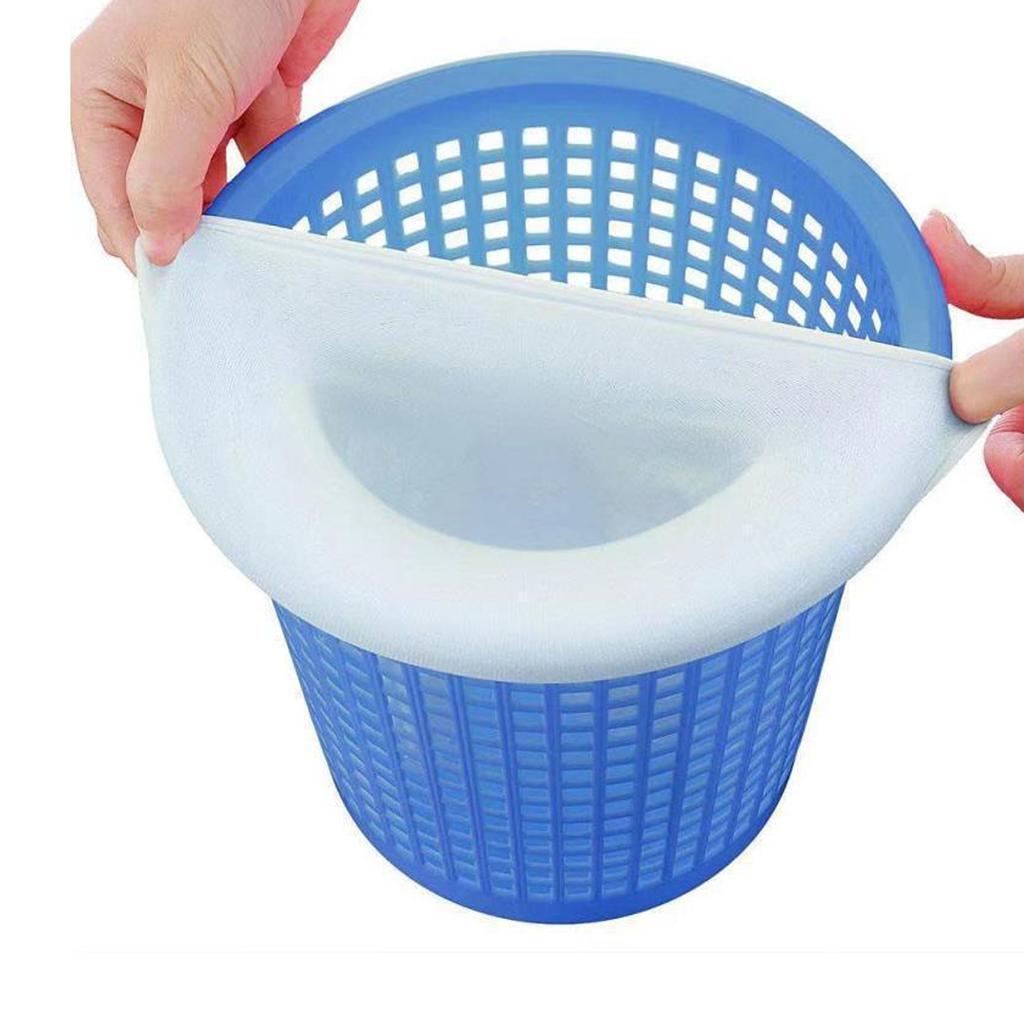 20pcs Pool Skimmer Socks Summer Disposable Stretchable Pool Filter Saver Socks for Swimming Pool Spa