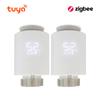 Tuya Smart ZigBee 3.0 TRV Radiator Actuator Valve Thermostatic Radiator Valve Temperature Controller Support Alexa Google Home