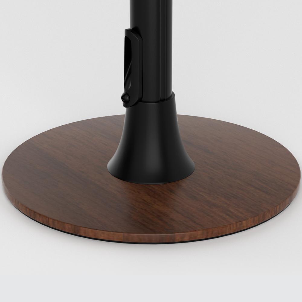 Adjustable LED Floor & Table Lamp 3 Colors Dimmable for Living Room/Office-Black