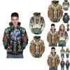 Indian Chief Native Tribal Totem Pullover Hoodie Jacket For Men And Women Warm And Soft
