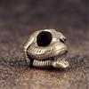 Unique Snake Head Metal Beads Pendant for Paracord and DIY Enthusiasts Jewelry Making Paracord Bead