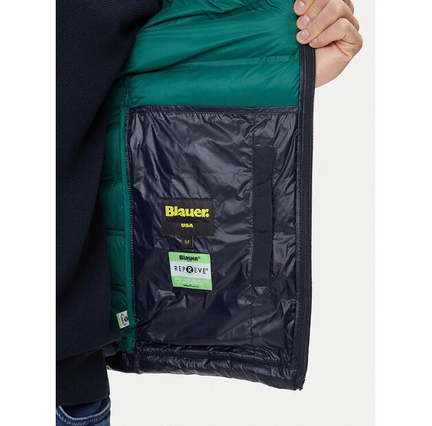 Demiseason Jacket Blauer 25WBLUC02132, Dark Blue, Standard Fit