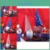 Creative New Independence Day Decoration Rudolph Gnome Figurine With Striped Hat And Star Hat For Festive Celebrations
