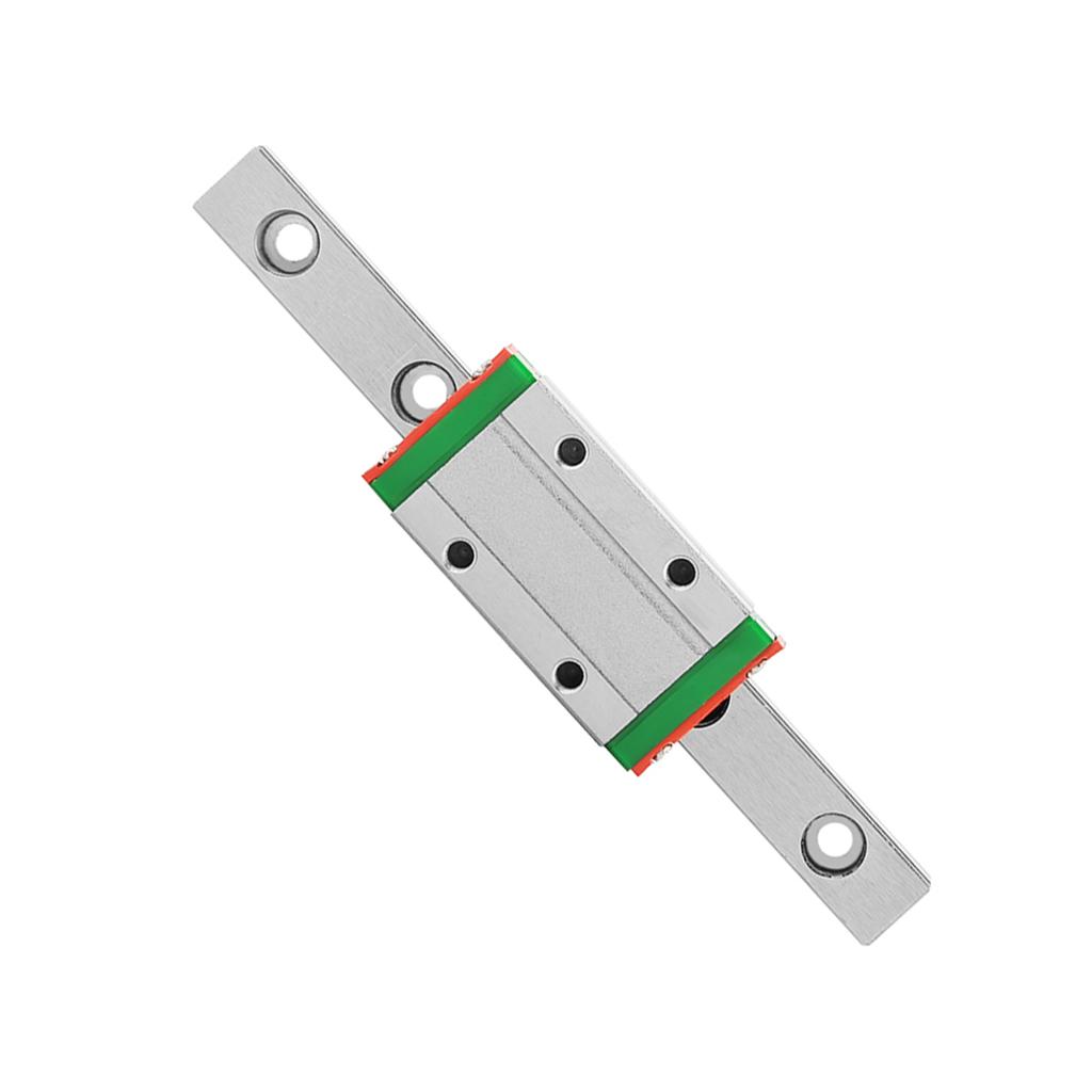 100mm MGN9H Miniatur-Linearführungsschiene 9mm Breite Gleitblock
