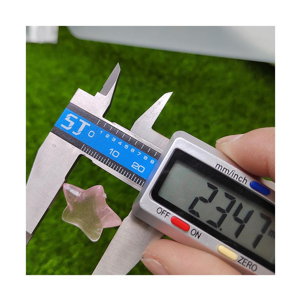 500g Mix Color 23mm Five-pointed Star Craft Plastic Luminous Star Flatback Beads Supplies DIY Sewing Handmade Accessories