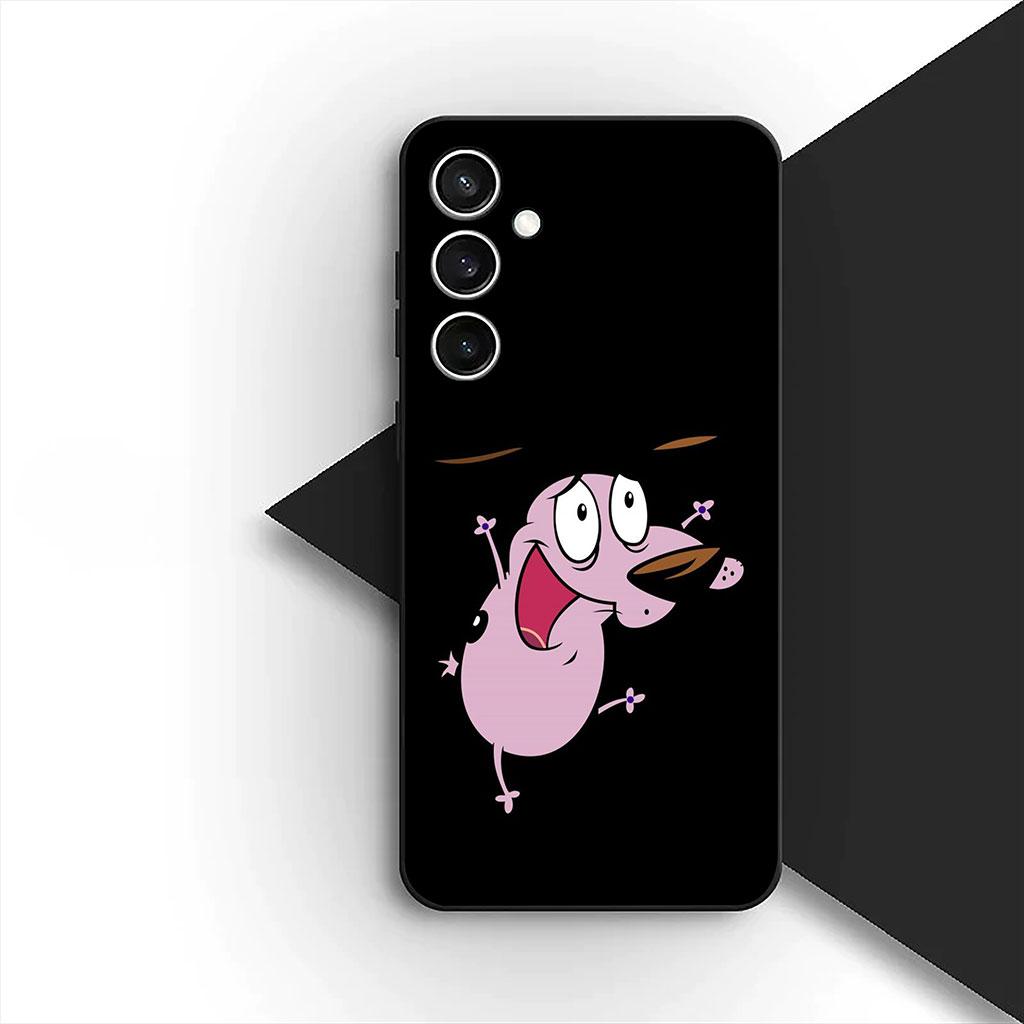 Phone Cover for Apple iPhone 17 Air 12 13 Pro Max Mini ProMax 7 + 8 Plus 7+ 8+ Soft Case Anime C-Courages C-Cowardlys Dog