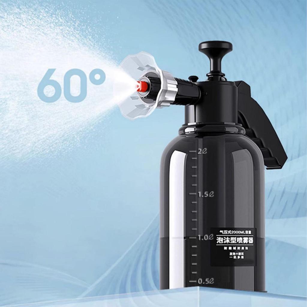 Car Wash Foam Watering Can High Pressure Handheld Pump Sprayer Handheld Garden Sprayer for Washing