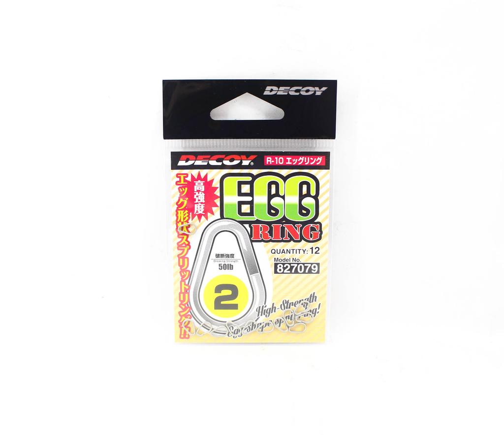 Decoy R-10 Egg Ring Split Ring Size 2 (7079)